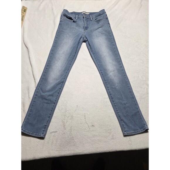 Levi’s Women's 311 Shaping Skinny  Blue Denim Jeans Size 29x30 Stretch - Picture 1 of 12